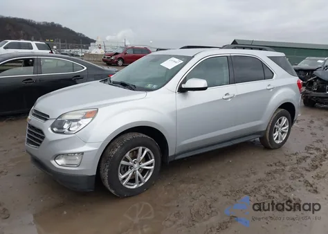 2016 Chevrolet Equinox Lt из США, поврежденный, VIN 2GNALCEK9G6360092